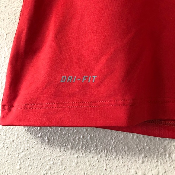 Nike Pro Dri Fit Work Out Short Sleeve Shirt - Picture 2 of 3